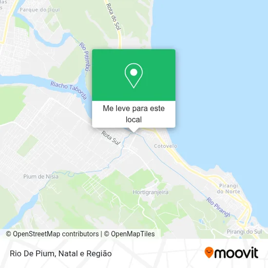 Rio De Pium mapa