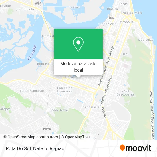 Rota Do Sol mapa