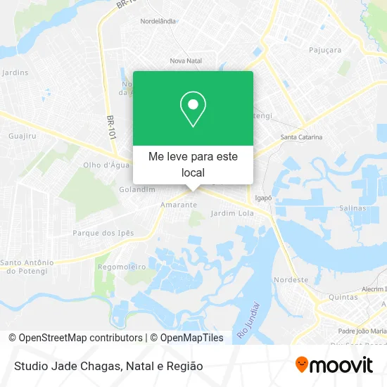 Studio Jade Chagas mapa