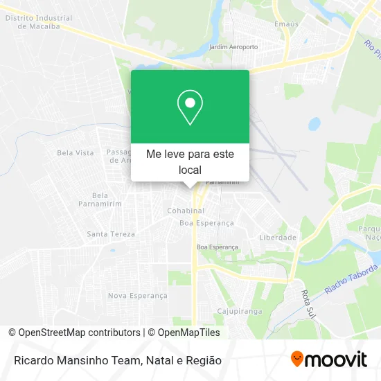 Ricardo Mansinho Team mapa
