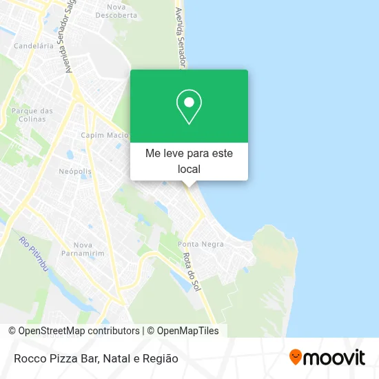 Rocco Pizza Bar mapa