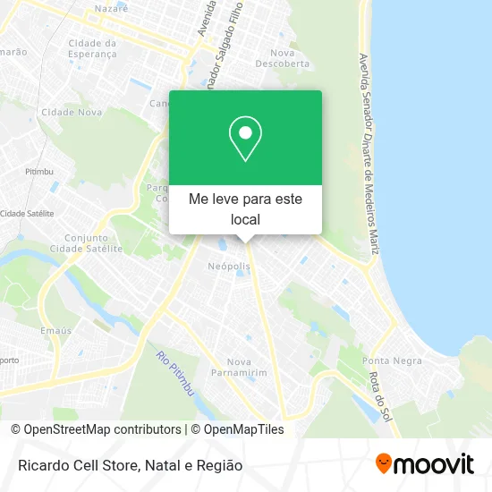 Ricardo Cell Store mapa