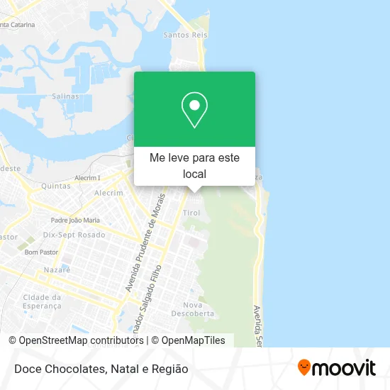 Doce Chocolates mapa