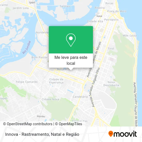 Innova - Rastreamento mapa