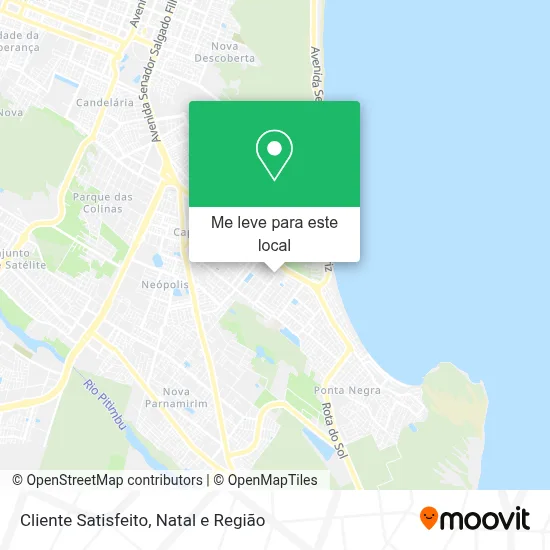 Cliente Satisfeito mapa