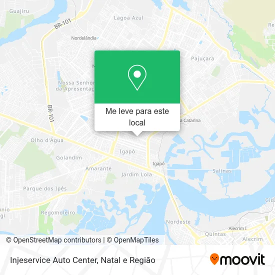 Injeservice Auto Center mapa