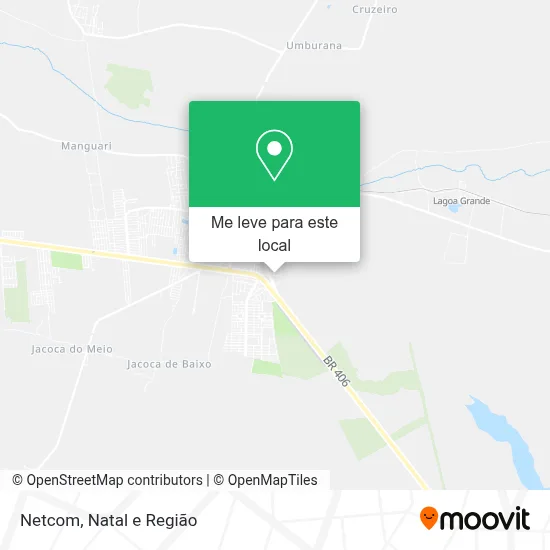 Netcom mapa