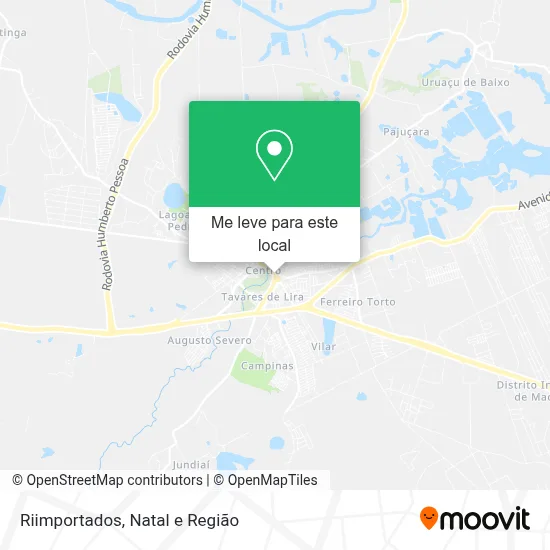 Riimportados mapa