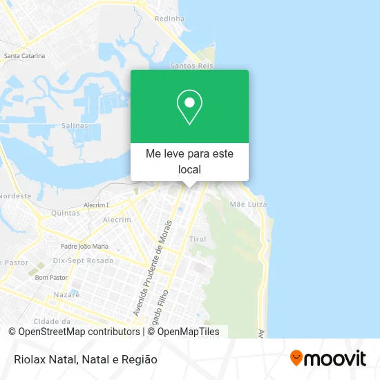 Riolax Natal mapa