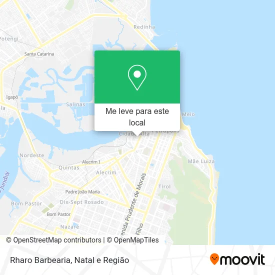 Rharo Barbearia mapa