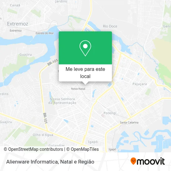 Alienware Informatica mapa