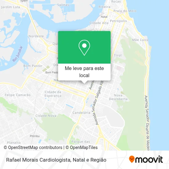 Rafael Morais Cardiologista mapa