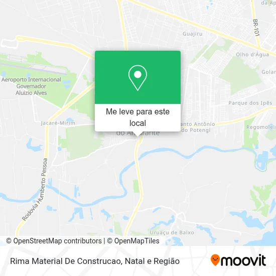Rima Material De Construcao mapa