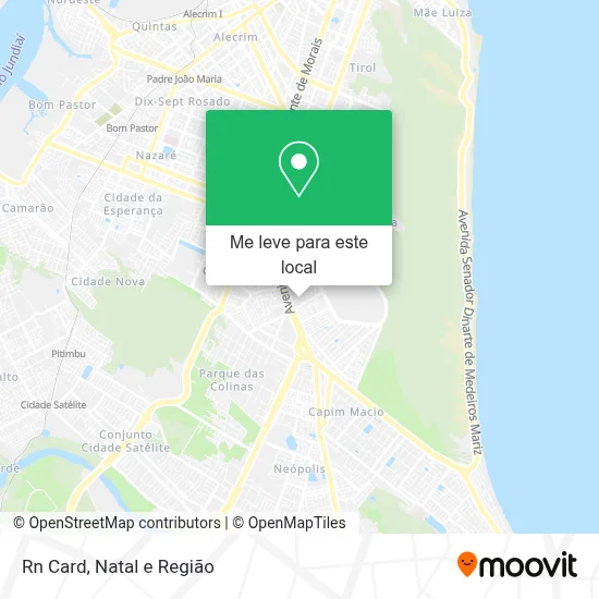 Rn Card mapa