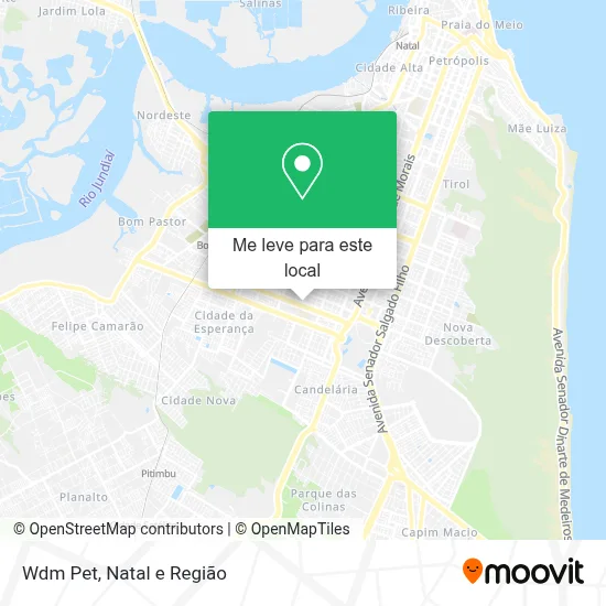 Wdm Pet mapa