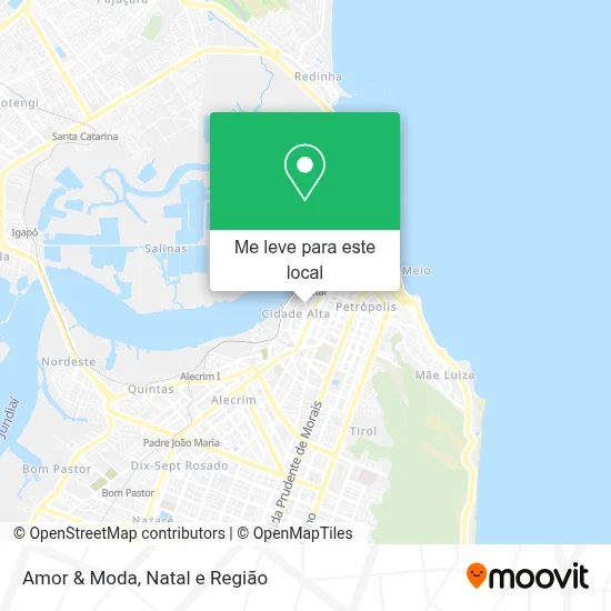 Amor & Moda mapa