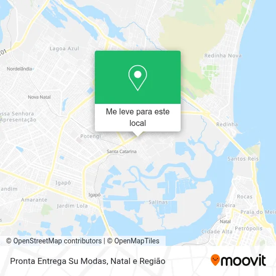 Pronta Entrega Su Modas mapa