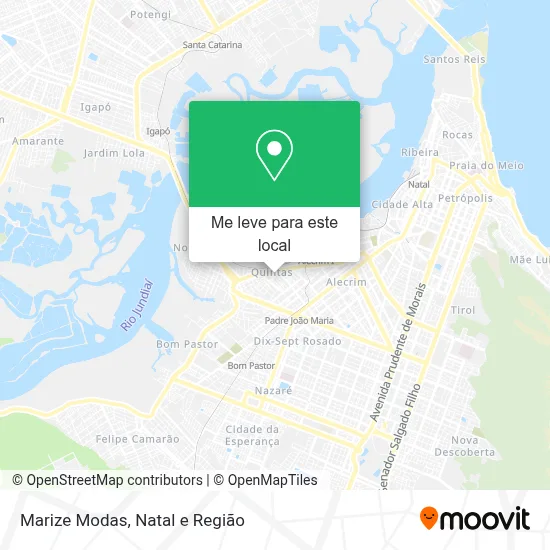 Marize Modas mapa