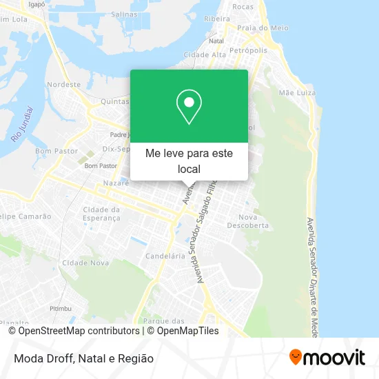 Moda Droff mapa