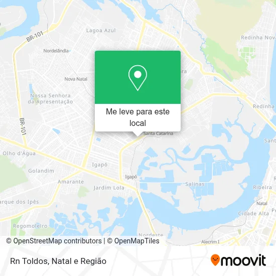 Rn Toldos mapa