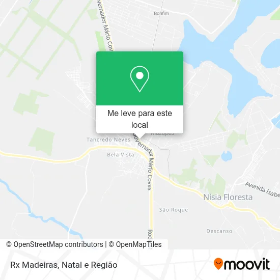 Rx Madeiras mapa