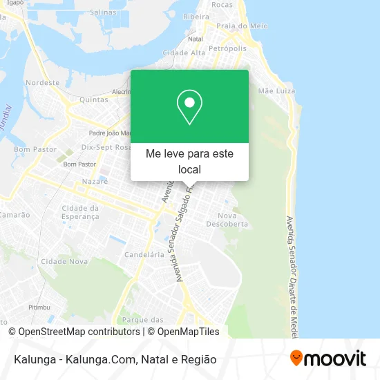 Kalunga - Kalunga.Com mapa