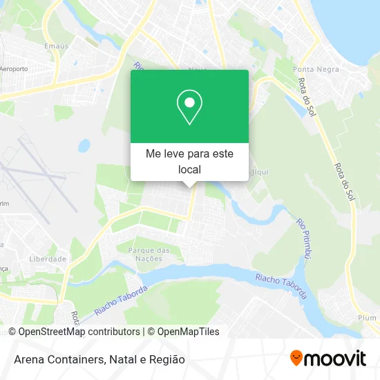 Arena Containers mapa