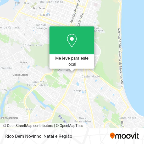 Rico Bem Novinho mapa