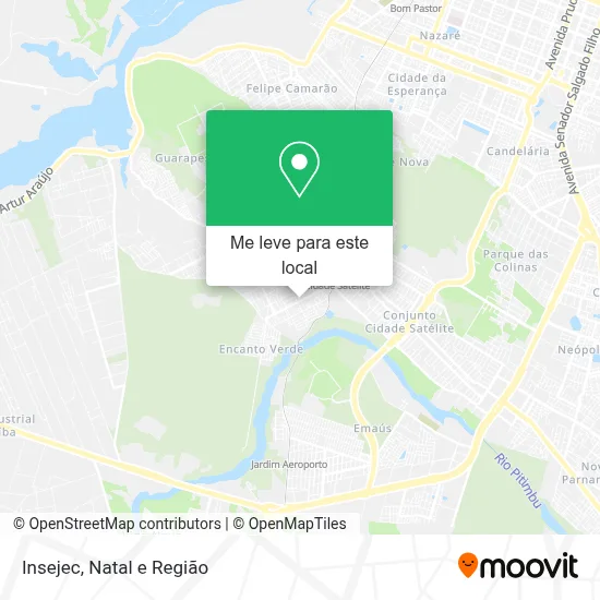 Insejec mapa
