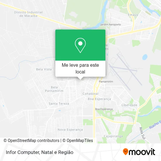 Infor Computer mapa