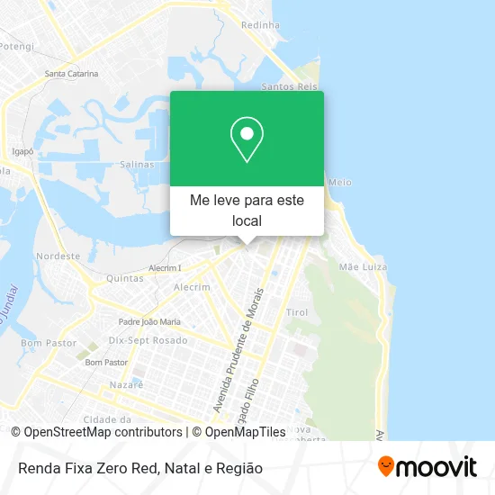 Renda Fixa Zero Red mapa