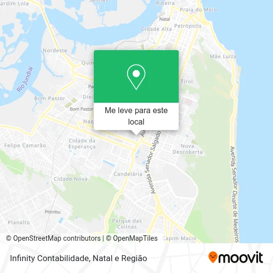 Infinity Contabilidade mapa