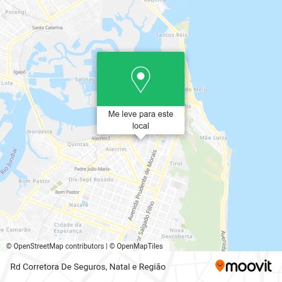 Rd Corretora De Seguros mapa