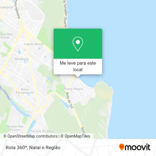 Rota 360º mapa