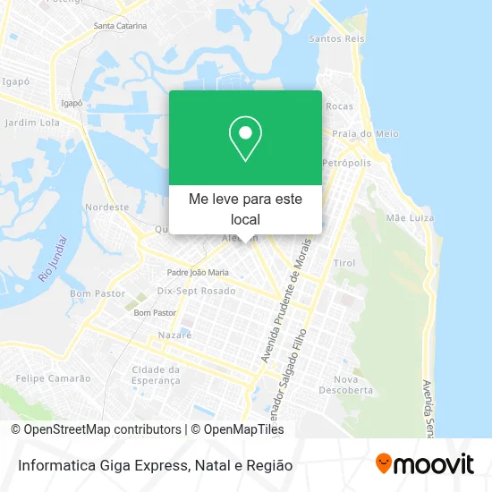 Informatica Giga Express mapa