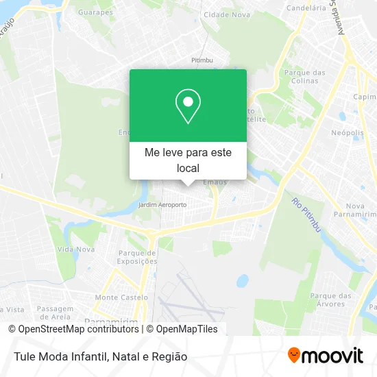Tule Moda Infantil mapa