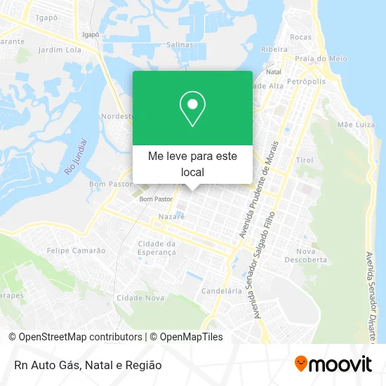 Rn Auto Gás mapa
