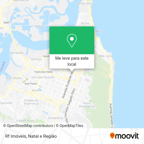 Rf Imóveis mapa
