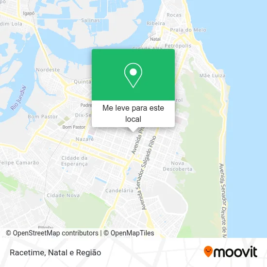 Racetime mapa