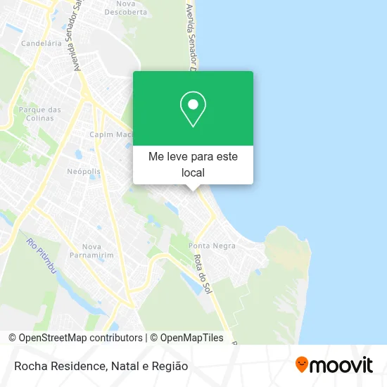 Rocha Residence mapa