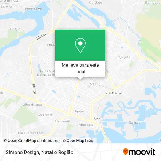Simone Design mapa