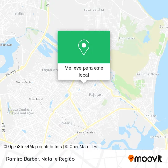 Ramiro Barber mapa