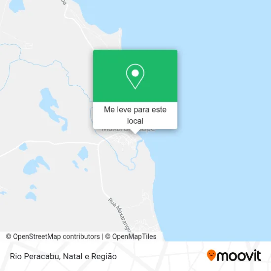 Rio Peracabu mapa