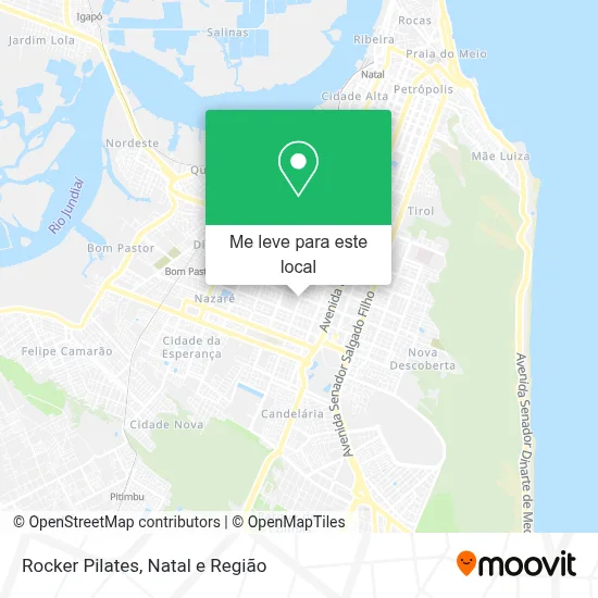 Rocker Pilates mapa