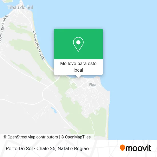 Porto Do Sol - Chale 25 mapa