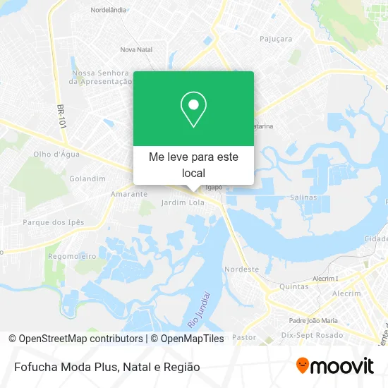 Fofucha Moda Plus mapa