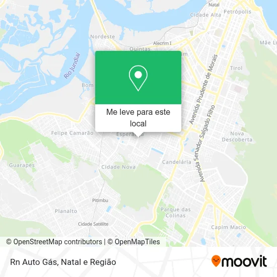 Rn Auto Gás mapa