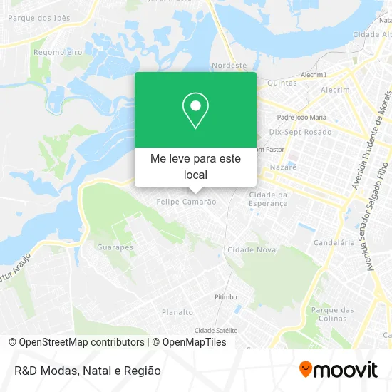 R&D Modas mapa