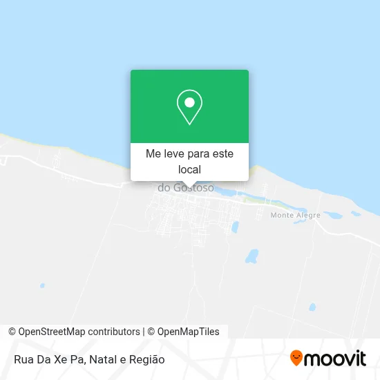 Rua Da Xe Pa mapa