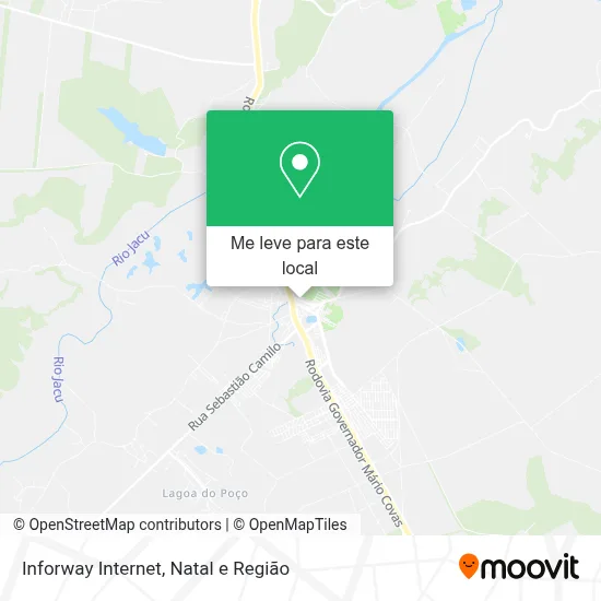 Inforway Internet mapa